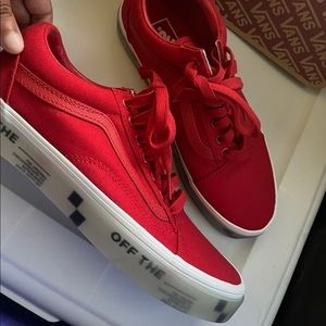 New Red Vans
